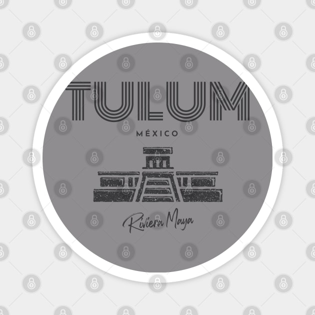 Tulum Mexico Magnet by Gallivant